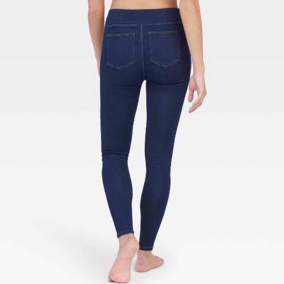 Assets by Spanx Denim Jean Skinny Leggings Size Small NWT - Picture 3 of 5